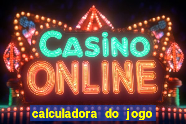 calculadora do jogo do bicho